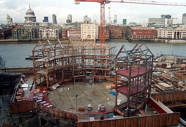 The last Globe Theatre was opened