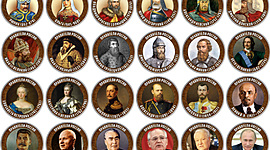 Timeline: Последние 10 правителей в России