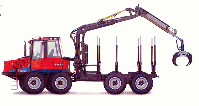 Tractor forestal VALMET