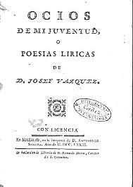 José Cadalso, con Ocios de mi juventud