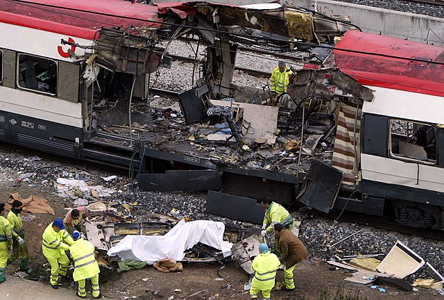 Madrid, Španija – 11. marec 2004 (191 mrtvih)