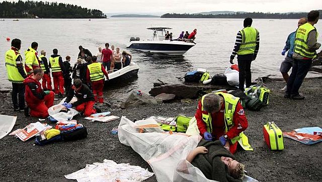 Oslo, Norveška – 22. julij 2011 (77 mrtvih)
