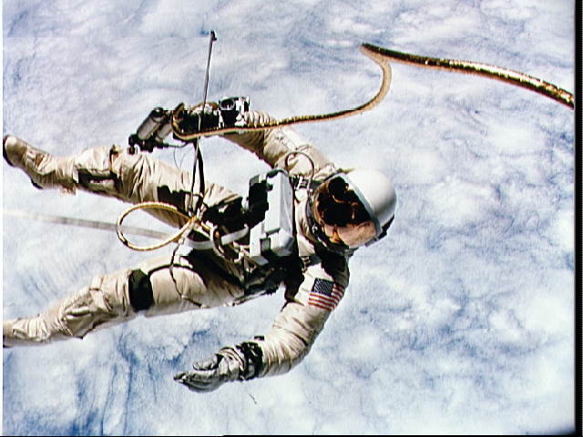 Americas first space walk