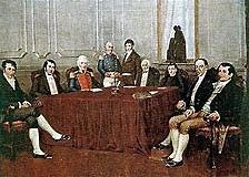 Se formo la primera junta de gobierno patrio