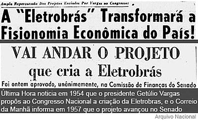 Companhia Brasileña de Energía Eléctrica (ELETROBRAS), 1962
