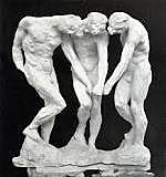 Las tres sombras, Rodin