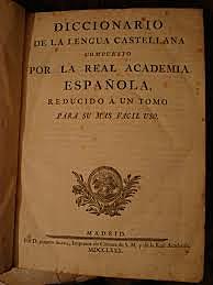Diccionario de la Eeal Academia