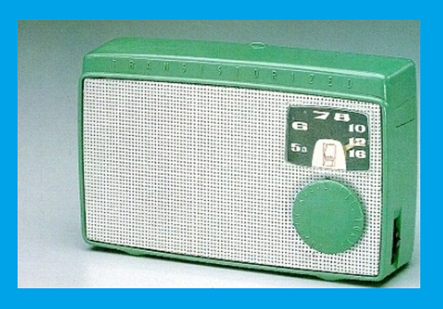 Primer radio de transistores