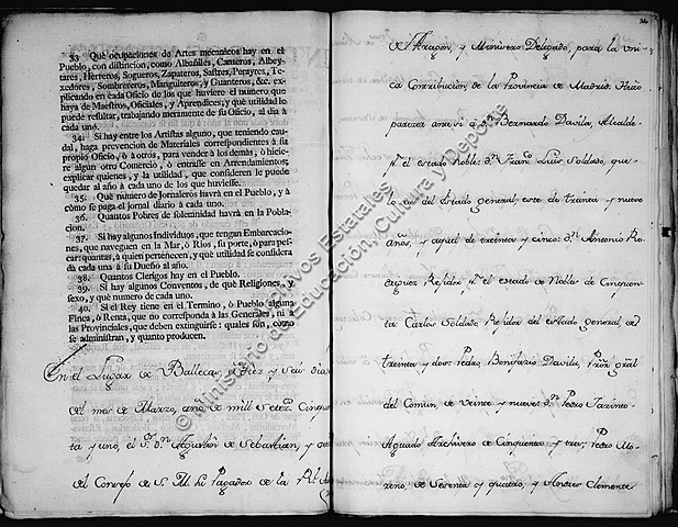 Elaboración del Catastro de Ensenada