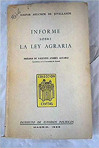 Ley Agraria de Jovellanos