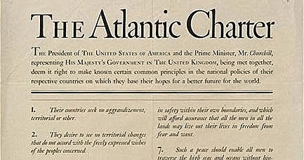 Elfogadják az Atlanti Chartát