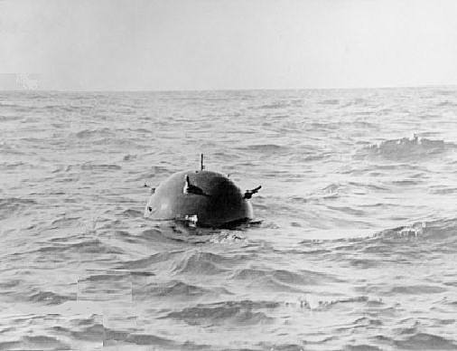 Britene minelegger norskekysten