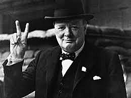 Winston Churchill blir statsminister i Storbritannia