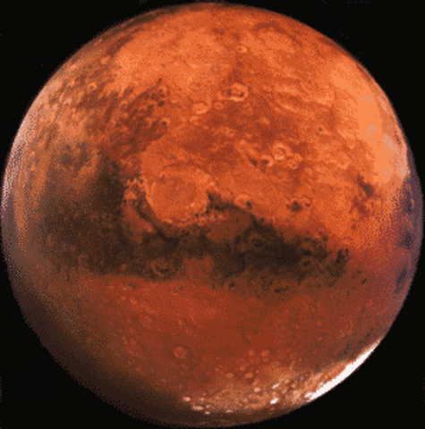 Satelite orbits mars