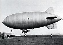 The first blimp