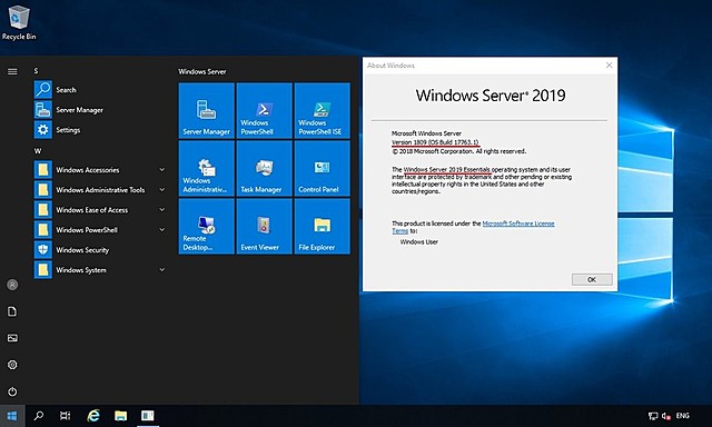 Windows server 2019