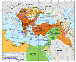 La división de los Países y la Caida del Imperio Otomano