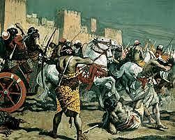 Jehoram becomes king of Judah