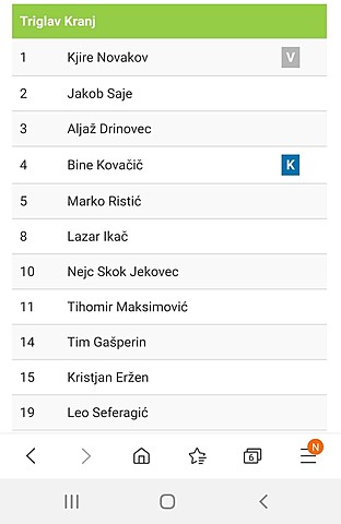 Vračanje v 1. postavo