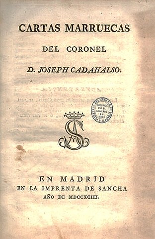La literatura epistolar y la sátira: José Cadalso