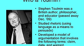 Timeline: Stephen Toulmin,  Born 25 March 1922, Died 4 December 2009 (aged 87)