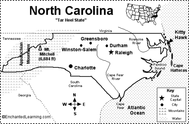 North Carolina Leaves The Union