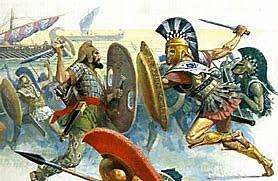 Battle of Salamis - The Greeks defeat Persian invaders.