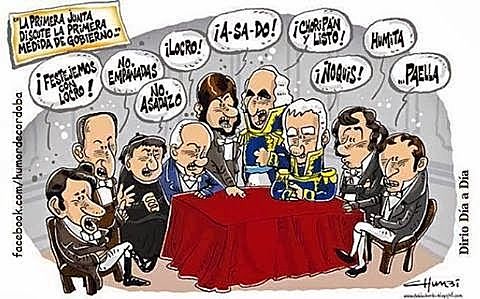 1810 Primera junta de gobierno patrio