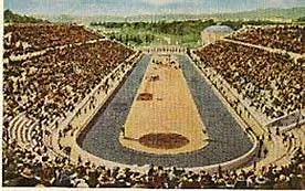 -The first Olympic Games takes place.-