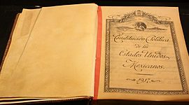 Timeline: Constitución de los Estados Unidos Mexicanos