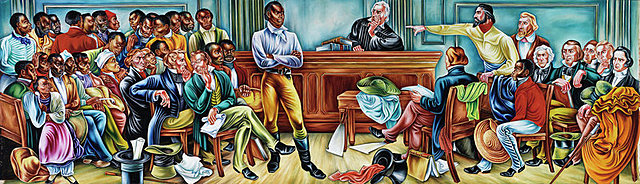 The Amistad Murals by Hale Woodruff