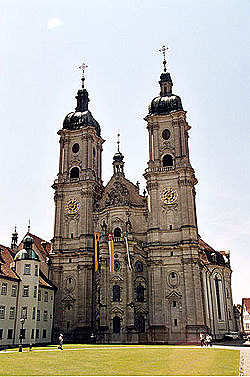 Fundación del Monasterio de Saint Gall.