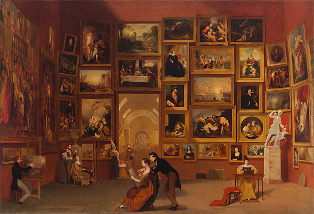 the Louvre