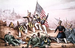 Batalla en el castillo de Chapultepec