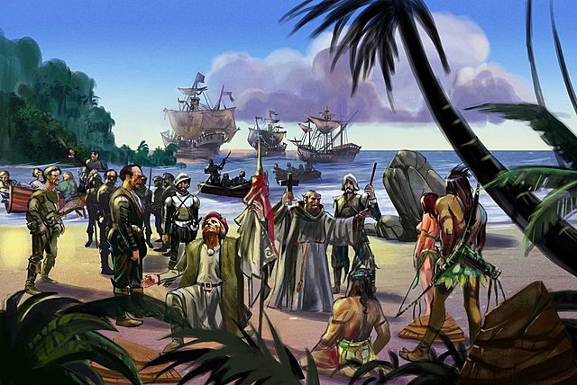 Descubrimiento de América  //  Reconquista de la península Ibérica