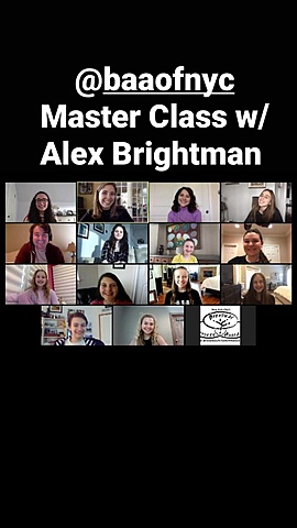 Master Class w/ Alex Brightman