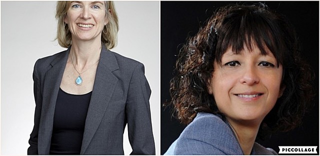 Emmanuelle Charpentier et Jennifer Doudna