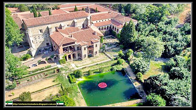 Carlos murio en el monasterio de Yuste