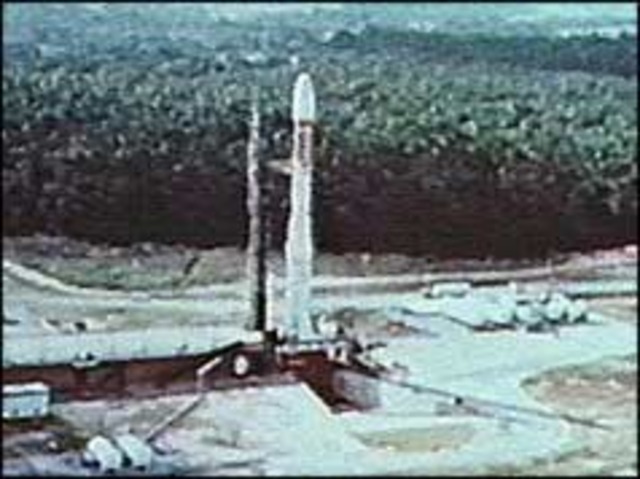 Europe launches first rocket