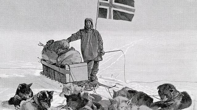The first people to stand at the South Pole