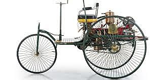 Karl Benz fabrica el primer coche con motor de combustión interna