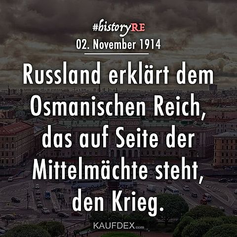 Russland erklärt dem Osmanischen-reich den krieg