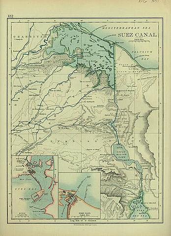 Suez Canal opens (for the first time)