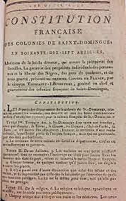 Louverture Writes A Constitution