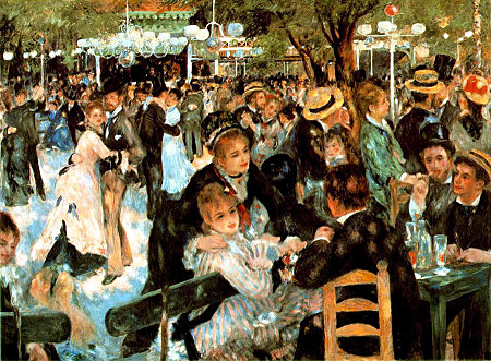 Baile en el Moulin de la Galette
