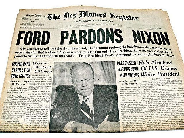 Ford Pardons Nixon