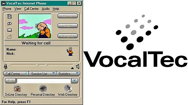 Lanzamiento del Vocaltec Internet Phone (VoIP)