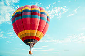 hot-air balloon.