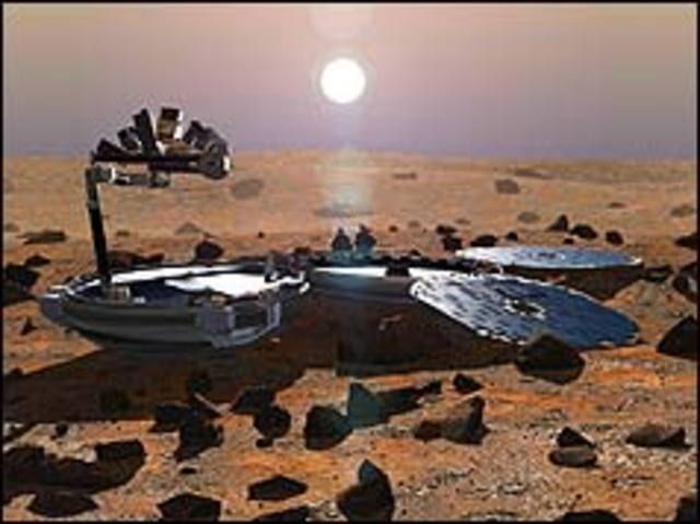 Mars space probe disappears
