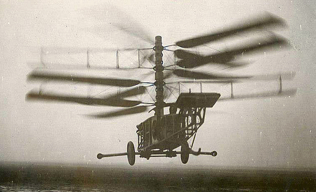 Premier hélicoptère 2